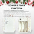 77CM Light Up 3D Snowman Christmas Lights with Auto Timer Warm White Outdoor/Indoor